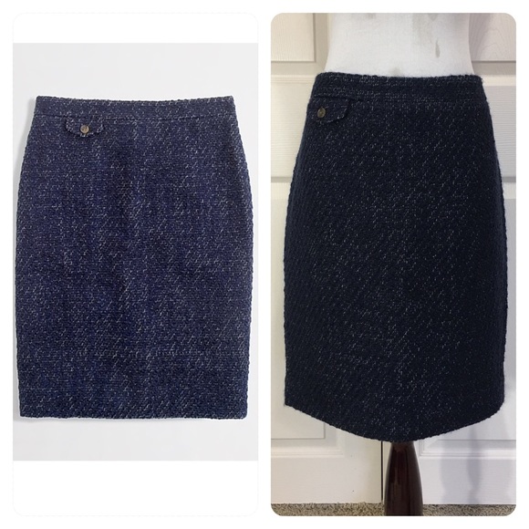 J. Crew Dresses & Skirts - NWOT! J. Crew No. 2 pencil skirt in textured tweed